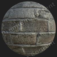 PBR texture wall bricks old